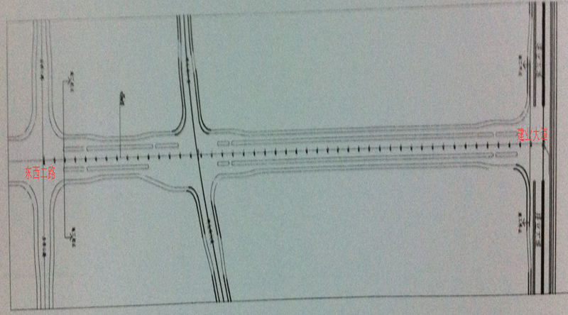 南北二路（東西二路-建業(yè)大道）